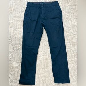 Abercrombie & Fitch Navy Chinos